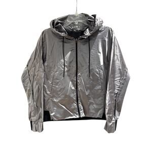 Zyia Active Silver Galaxy Jacket Size Small